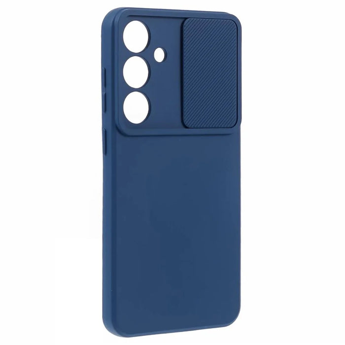 TMT Series for Samsung Galaxy S24 Case Slim-Fit TPU Soft Lining Phone Back Protector - Sapphire - 3