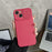 TMT Series for iPhone 15 Phone Cover Soft Lining TPU Case with Slide Lens Window - Red - 1