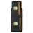 SUTENI H02 For iPhone 14 Case Litchi Texture PU Leather Card Slots Phone Protector - Black - 3