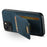 SUTENI H02 For iPhone 14 Plus Cell Phone Case Litchi Texture Anti-fall Leather Protective Back Shell - Blue - 2