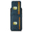 SUTENI H02 For iPhone 14 Plus Cell Phone Case Litchi Texture Anti-fall Leather Protective Back Shell - Blue - 3