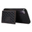 For Samsung Galaxy S20 FE 2022 / S20 FE / S20 FE 5G / S20 Lite Case Card Holder TPU+PU Leather Phone Shell - Black - 4