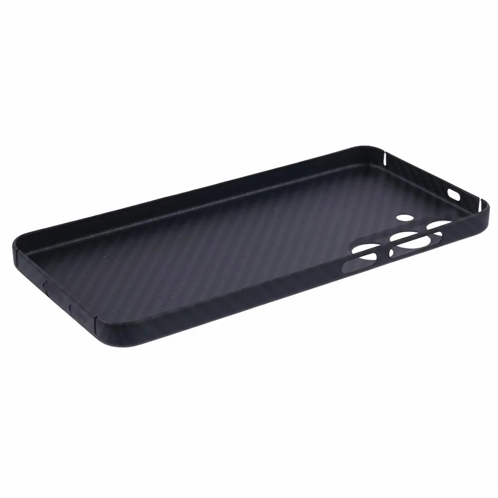 For Samsung Galaxy S24+ Aramid Fiber Case 1500D Carbon Fiber Texture Anti-Drop Phone Cover, Black - 4
