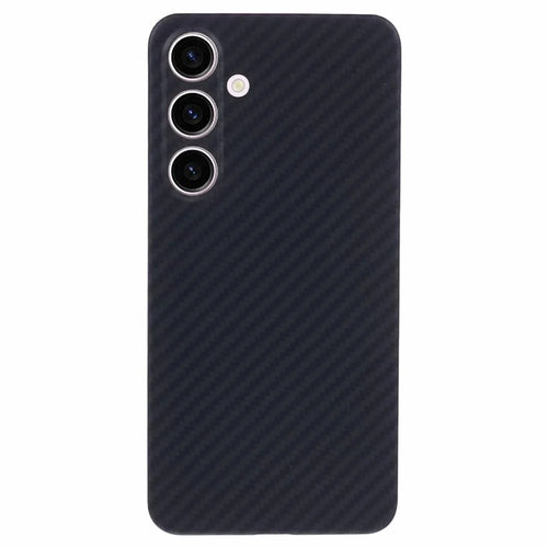 For Samsung Galaxy S24 Case 1500D Carbon Fiber Texture Aramid Fiber Phone Cover, Black - 1