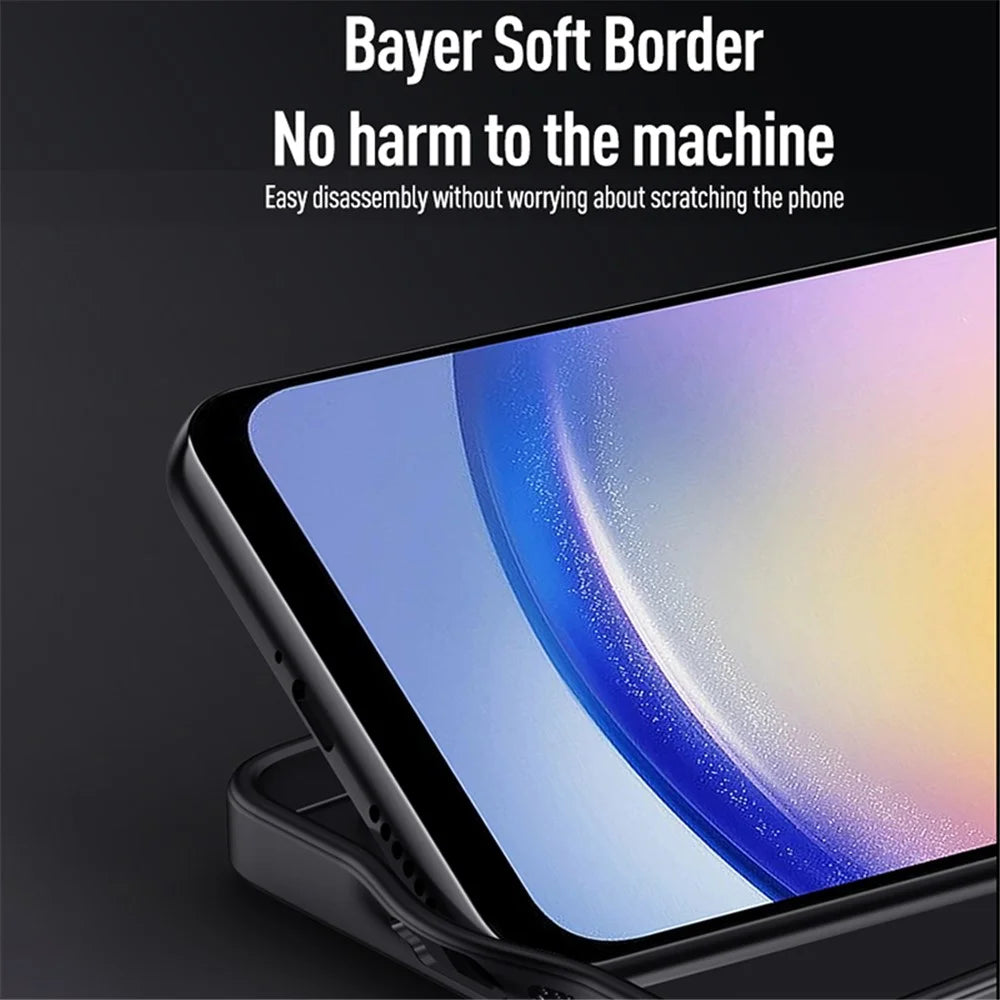 Back Shell for Samsung Galaxy A25 5G (Global) (161.0 x 76.5 x 8.3mm) Cover Wood Grain PU+PC+TPU Cell Phone Case - Black - 5