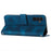 For Samsung Galaxy A55 5G Leather Flip Wallet Case Magnetic Card Slots Phone Cover - Sapphire - 2