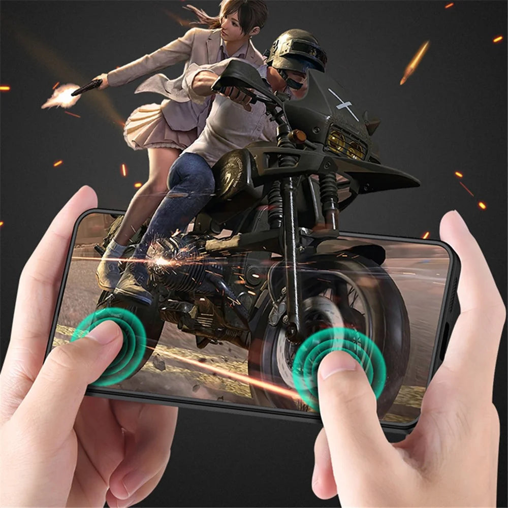 For iPhone 12 Phone Case Aluminum Alloy+PC+TPU Military Grade Shockproof Cover - Gold - 3