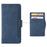 For Samsung Galaxy S24+ Multiple Card Slots Leather Case with Wallet Stand - Blue - 5