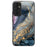 For Samsung Galaxy A35 5G Tempered Glass Back Phone Case Marble Pattern Printing - Style G - 1