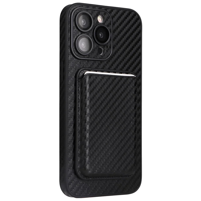 For iPhone 15 Pro Max Phone Case Compatible with MagSafe Detachable Card Holder - 1