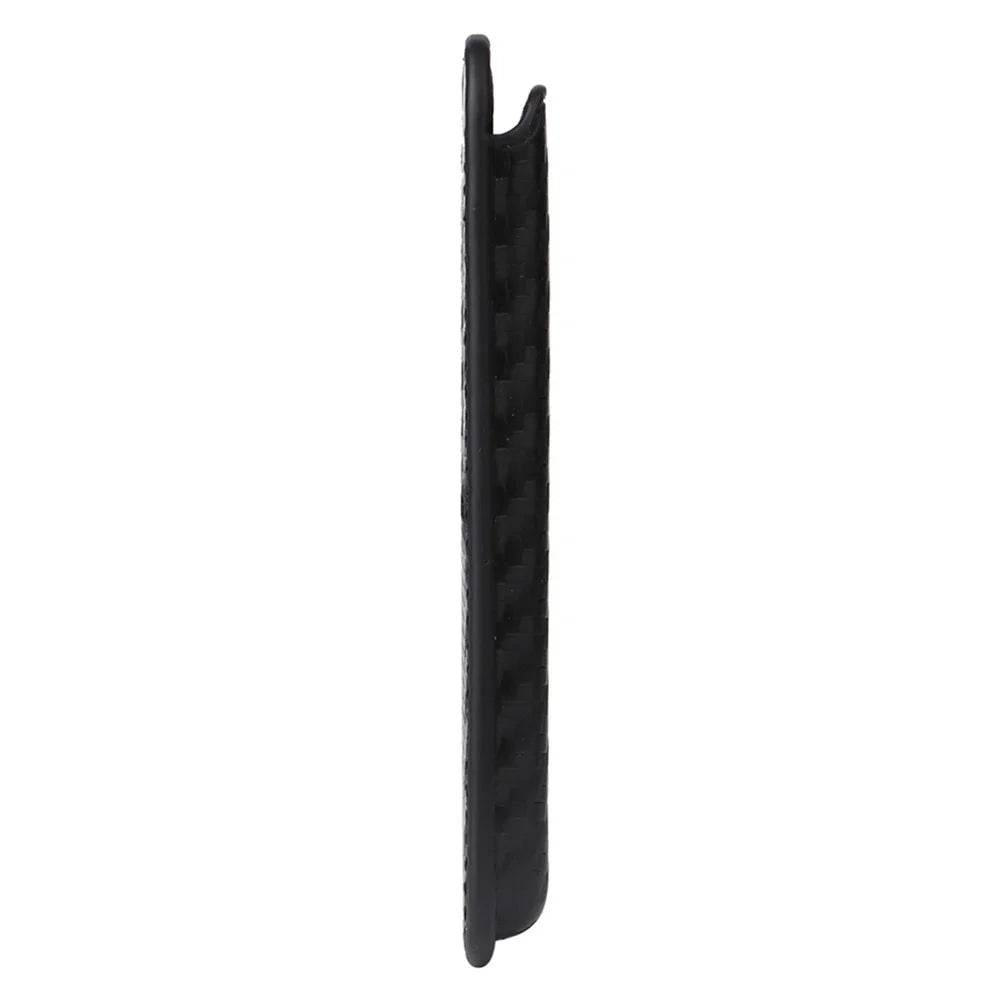 For iPhone 15 Pro Case with Magnetic Detachable Card Holder Carbon Fiber Texture Phone Cover - 5