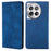 PU Leather Shell for OnePlus 12 5G Phone Case Stand Card Slots Cell Phone Cover - Blue - 1
