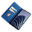 PU Leather Shell for OnePlus 12 5G Phone Case Stand Card Slots Cell Phone Cover - Blue - 2