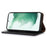 KHAZNEH For Samsung Galaxy Xcover7 Genuine Cow Leather Case Phone Wallet Stand - Black - 4