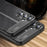 For Samsung Galaxy A55 5G Case Shockproof Litchi Texture TPU Shell Slim-fit Phone Cover - Black - 2