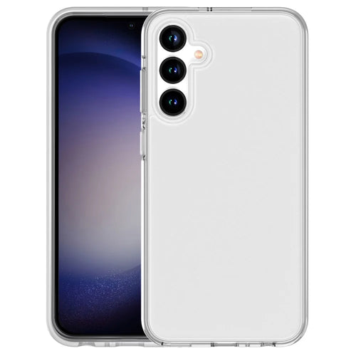 For Samsung Galaxy S23 FE Slim Case Hard PC + Soft TPU Clear Phone Cover - 1