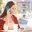 For iPhone 14 Pro Max Cell Phone Case Anti-scratch Mandala Imprinted PU Leather+TPU Cover - Blue - 7