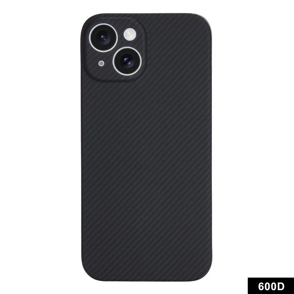 For iPhone 15 Case Aramid Fiber Compatible with MagSafe Textured Phone Shell (Precise Lens Hole) - 1
