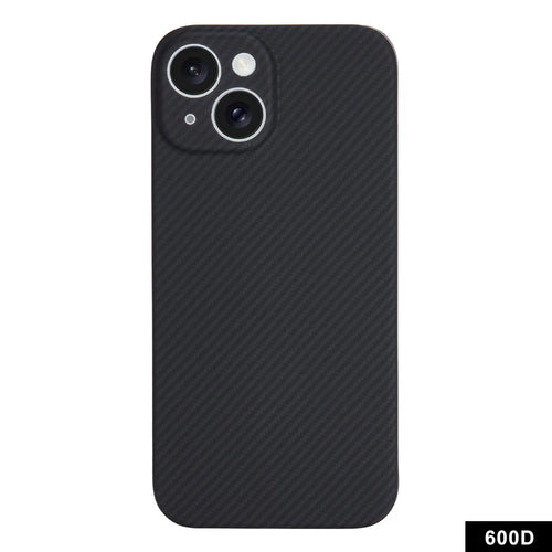 Compatible with MagSafe for iPhone 15 Plus Aramid Fiber Case 600D Fine Texture Phone Cover (Precise Lens Hole) - 1