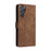 For ZTE nubia Red Magic 9 Pro 5G  /  9 Pro+ 5G Case Leather RFID Blocking Phone Cover - Brown - 6