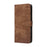 For Samsung Galaxy A55 5G Stand Case Shockproof Shell RFID Blocking Phone Cover Wallet - Brown - 5