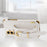 Phone Case for Samsung Galaxy A35 5G Crocodile Texture Wristband Electroplating Cover - White - 2