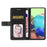 HT01 For Samsung Galaxy Xcover7 Wallet Leather Case Protective Phone Cover - Black - 2