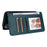 For Samsung Galaxy S24+ Magnetic Case BETOPNICE Detachable PU Leather Phone Cover with Strap - Blue - 5