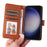 For Samsung Galaxy S24 Magnetic Case BETOPNICE Detachable PU Leather Phone Cover with Strap - Brown - 2