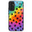 For Samsung Galaxy A55 5G Tempered Glass Phone Case with TPU Frame - Footprint - 1