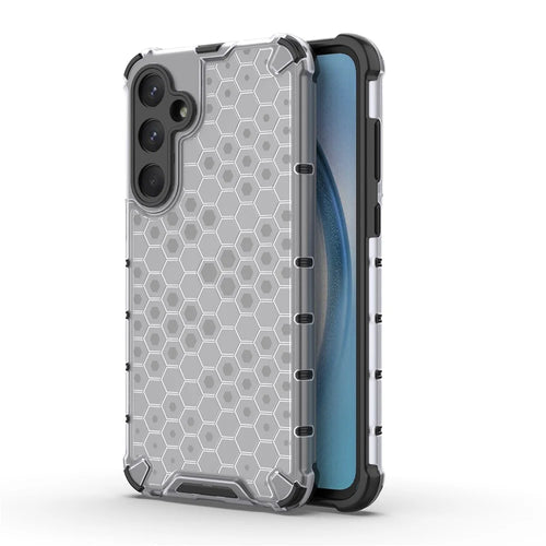 For Samsung Galaxy A55 5G Case Anti-drop Protective Cell Phone Cover - Grey - 1