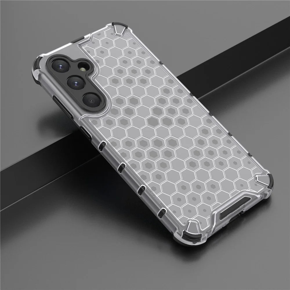 For Samsung Galaxy A55 5G Case Anti-drop Protective Cell Phone Cover - Grey - 2