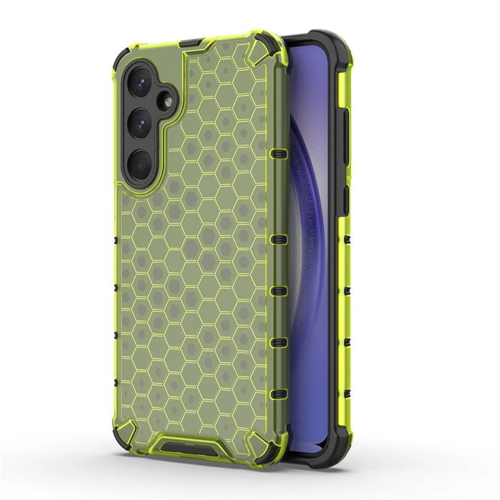 Phone Shell for Samsung Galaxy A35 5G Case Shockproof Mobile Phone Cover - Green - 1