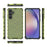 Phone Shell for Samsung Galaxy A35 5G Case Shockproof Mobile Phone Cover - Green - 5