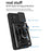 For Samsung Galaxy A35 5G Case Slim-Fit PC+TPU Kickstand Protective Back Shell - Rose Gold - 6