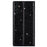 For Samsung Galaxy A55 5G Cell Phone Case Glitter PU Leather Stand Card Slots Cover - Black - 7