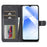 LC.IMEEKE For Samsung Galaxy A55 5G Phone Case PU Leather Wallet Flip Cover - Black - 2