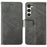 IDEWEI For Samsung Galaxy S24+ Calf Texture Leather Case Wallet Phone Cover - Black - 1