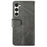 IDEWEI For Samsung Galaxy S24+ Calf Texture Leather Case Wallet Phone Cover - Black - 5