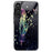 For Samsung Galaxy S24 Tempered Glass+TPU Case Pattern Printing Phone Cover - Feather - 1