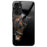 For Samsung Galaxy A15 4G / A15 5G Case TPU+Tempered Glass Pattern Printing Back Shell - Horse Head - 1