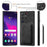 For Samsung Galaxy S24 Ultra Magnetic Case Leather Back Cover with Detachable Card Holder - Black - 7
