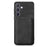 For Samsung Galaxy S24 Case Magnetic Case Leather Back Cover with Detachable Card Holder - Black - 3