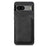 For Google Pixel 7 5G Case Magnetic Case Leather Back Cover with Detachable Card Holder - Black - 3