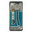 For Motorola Moto G54 5G Grade B LCD Screen and Digitizer Assembly + Frame Replacement Part (without Logo) - Blue - 3