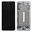 For Samsung Galaxy S21 FE 5G Grade B AMOLED Screen and Digitizer Assembly + Frame (without Logo) - White - 1