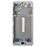 For Samsung Galaxy S21 FE 5G Grade B AMOLED Screen and Digitizer Assembly + Frame (without Logo) - White - 3