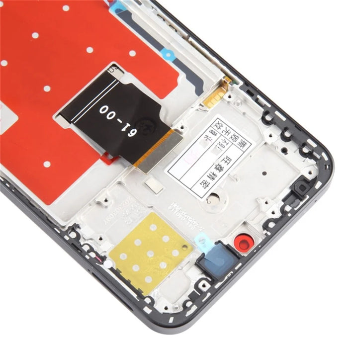 For Honor 90 Lite 5G OEM Grade S LCD Screen and Digitizer Assembly + Frame Repair Part (without Logo) - Black - 4