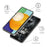For iPhone 15 Pro Phone Case Pattern Printed Slim TPU Phone Cover - Dog and Wolf - 3