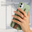 Y3 for iPhone 11 Phone Case Wallet Pouch with Card Slots Ring Holder - Mint Green - 5